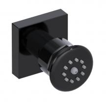 Rubinet Canada 4J002BK - Body Spray with 1/2'' NPT x 1/2'' NPSM X 3'' Nipple