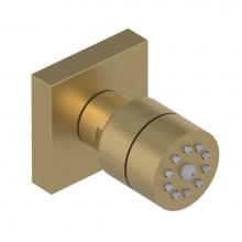 Rubinet Canada 4J004SG - Body Spray with1/2'' NPT x 1/2'' NPSM x 3'' Nipple EA