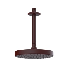 Rubinet Canada 4F218BDBD - 8'' Ceiling Mount Shower Head with Shower Arm & Flange