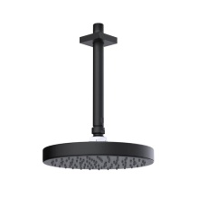 Rubinet Canada 4F218MBMW - 8'' Ceiling Mount Shower Head with Shower Arm & Flange