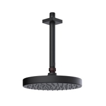 Rubinet Canada 4F218MBOB - 8'' Ceiling Mount Shower Head with Shower Arm & Flange