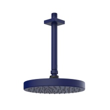 Rubinet Canada 4F218MDBK - 8'' Ceiling Mount Shower Head with Shower Arm & Flange