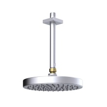 Rubinet Canada 4F218SCNB - 8'' Ceiling Mount Shower Head with Shower Arm & Flange