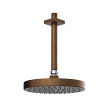 Rubinet Canada 4F218TBCH - 8'' Ceiling Mount Shower Head with Shower Arm & Flange