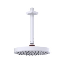 Rubinet Canada 4F218WHBD - 8'' Ceiling Mount Shower Head with Shower Arm & Flange