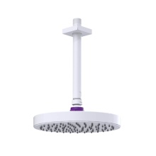 Rubinet Canada 4F218WHPH - 8'' Ceiling Mount Shower Head with Shower Arm & Flange