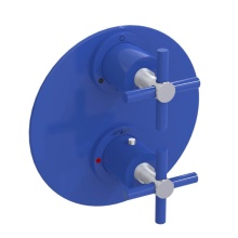 Rubinet Canada T2QGNCBJSC - Temperature Control Valve with Stops & Two Way Diverter with Shut-Off (Trim Only)