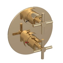 Rubinet Canada T2QGNCGDGD - Temperature Control Valve with Stops & Two Way Diverter with Shut-Off (Trim Only)