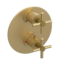 Rubinet Canada T2QGNCSBABM - Temperature Control Valve with Stops & Two Way Diverter with Shut-Off (Trim Only)