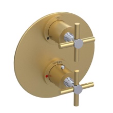 Rubinet Canada T2QGNCSBCH - Temperature Control Valve with Stops & Two Way Diverter with Shut-Off (Trim Only)