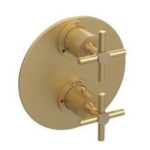 Rubinet Canada T2QGNCSBGD - Temperature Control Valve with Stops & Two Way Diverter with Shut-Off (Trim Only)