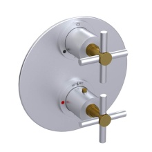 Rubinet Canada T2QGNCSCABM - Temperature Control Valve with Stops & Two Way Diverter with Shut-Off (Trim Only)