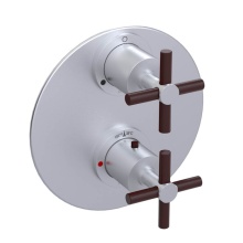 Rubinet Canada T2QGNCSCBD - Temperature Control Valve with Stops & Two Way Diverter with Shut-Off (Trim Only)