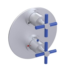 Rubinet Canada T2QGNCSCBJ - Temperature Control Valve with Stops & Two Way Diverter with Shut-Off (Trim Only)