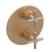 Rubinet Canada T2QGNCSGCH - Temperature Control Valve with Stops & Two Way Diverter with Shut-Off (Trim Only)