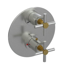 Rubinet Canada T2QGNCSNABM - Temperature Control Valve with Stops & Two Way Diverter with Shut-Off (Trim Only)