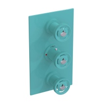 Rubinet Canada T4SLARAQCH - Temperature Control Valve with Stops & Two Volume Controls  (Trim Only)