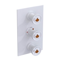 Rubinet Canada T4SLARWHACM - Temperature Control Valve with Stops & Two Volume Controls  (Trim Only)