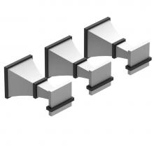 Rubinet Canada T2AMQ1SNMB - Trim Tub &amp; Shower Three Valve