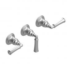 Rubinet Canada T2ARVLCHCH - Trim Tub &amp; Shower Three Valve