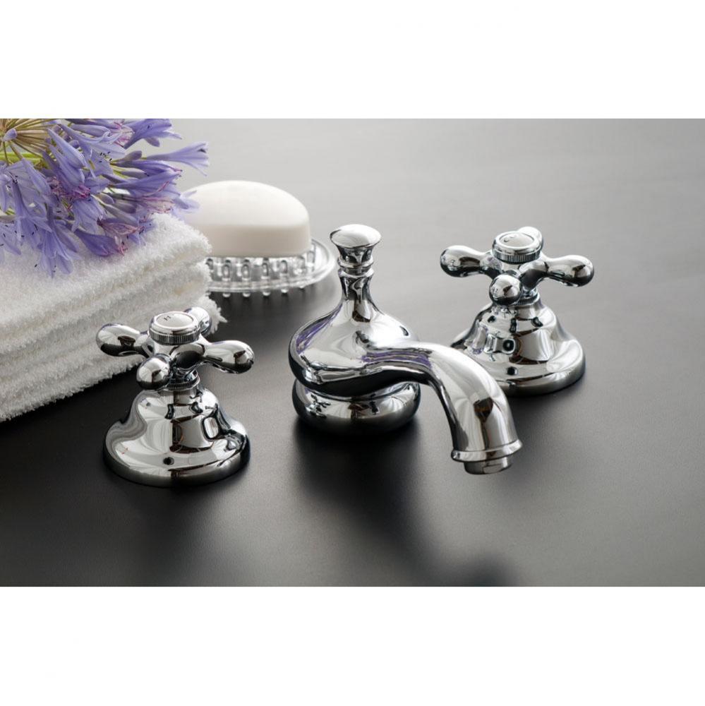 Chrome Sacramento Widespread Lav Set Includes Spout W/Ring (5apos;apos;L