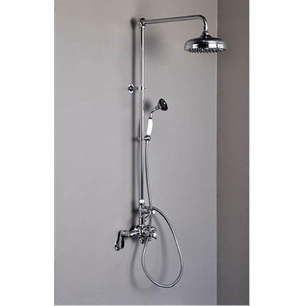 Exposed Showers Chrome Thermostatic Exposed Shower Set