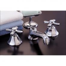 Strom Living P0152C - Chrome Mississippi Widespread Lav Set Includes Spout (3 1/2apos;apos; Long