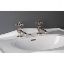 Strom Living P0463C - Chrome Faucet Set  With 5 Spoke Handle