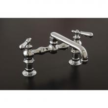 Strom Living P0832C - Chrome Deck Mt Kitchen Faucet. 6apos;apos; Swivel Spout