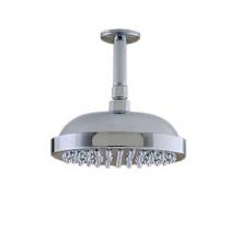 Strom Living P0898C - Chrome Ceiling Mount 8apos;apos; Shower Head With 4apos;apos; Arm &amp; Escu