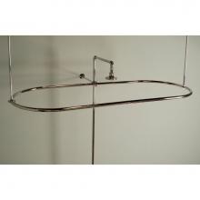 Strom Living P0959EXTC - Chrome Oval Enclosure, 72'' X 32''X 7/8'' Dia Tubing. Includes 12&ap