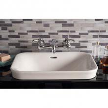 Strom Living P1119 - Porcelain Vessel Sink Drop In Porcelain Vessel Sink