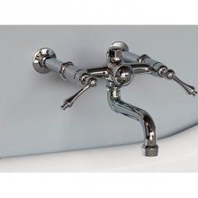 Strom Living P1125C - Wall Mount Tub Faucets Chrome Wall Mount Faucet