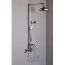 Strom Living P1131C - Exposed Showers Chrome Thermostatic Exposed Shower Set
