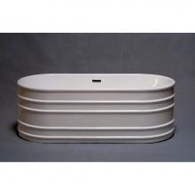Strom Living P1152S - The Meredith 66'' Acrylic Tub
