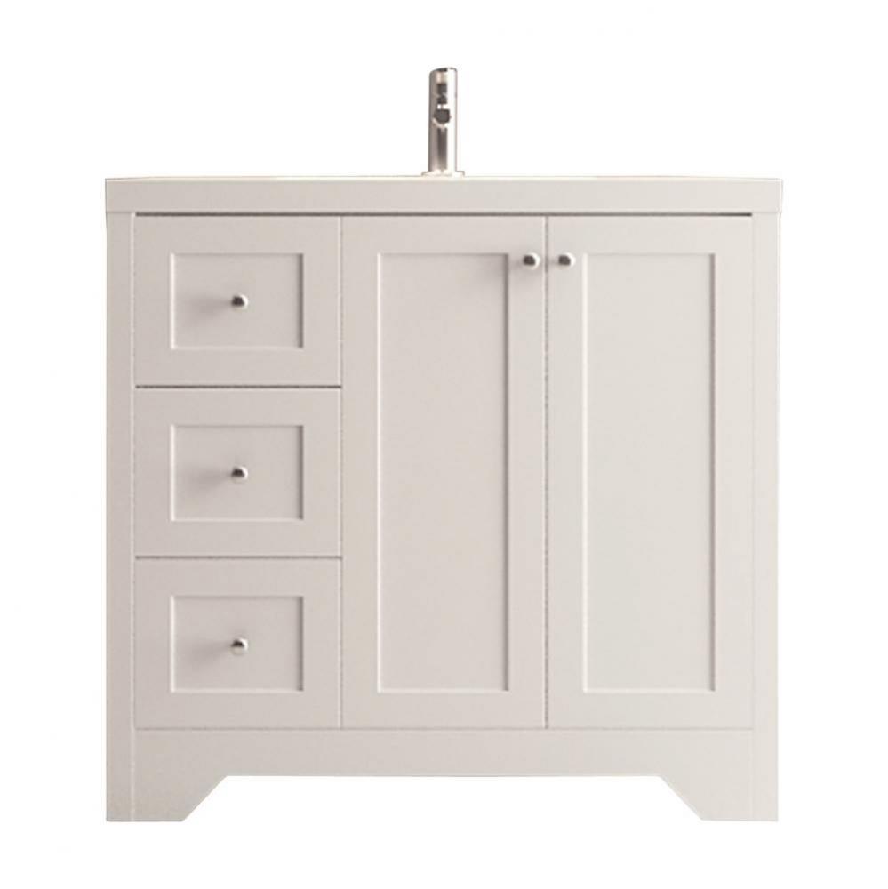 h-363L Plumbing Vanity