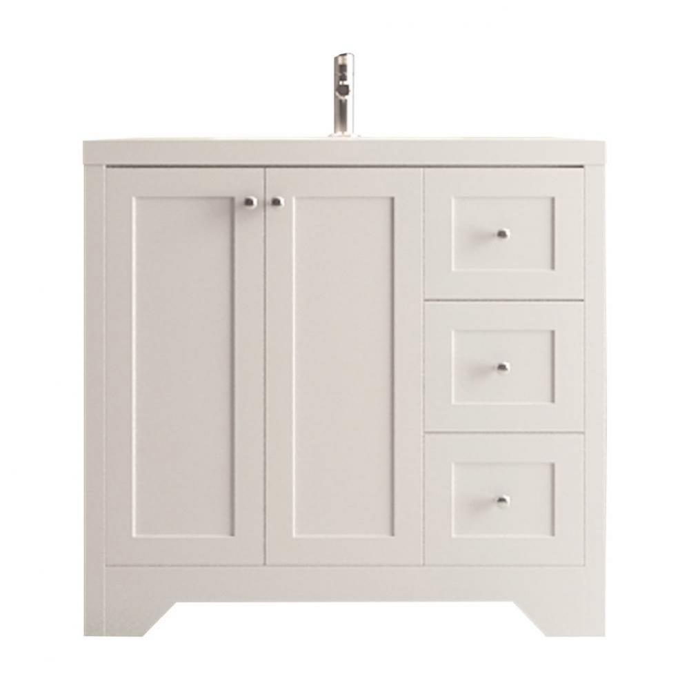 h-363R Plumbing Vanity