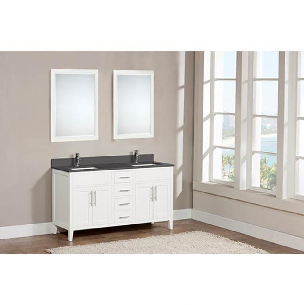 Linden 61'' double-sink vanity