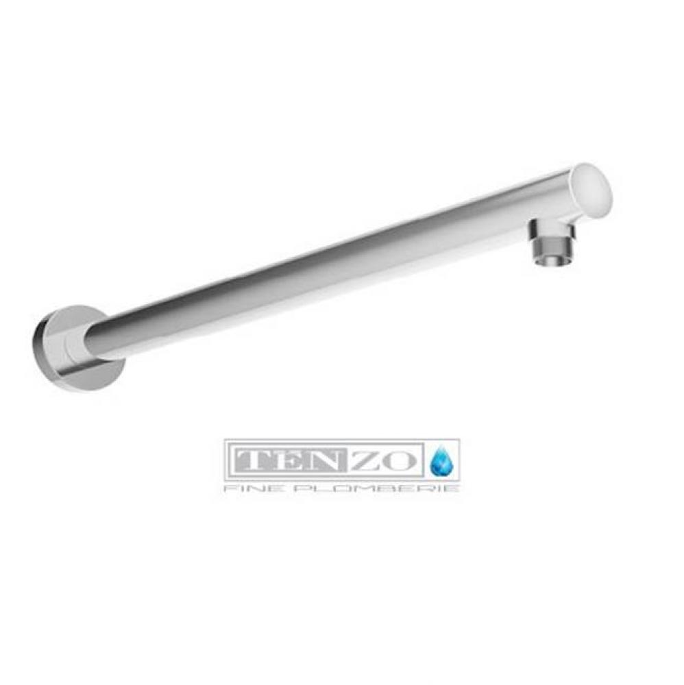 shower arm wall mount 40cm [16in] brass chrome