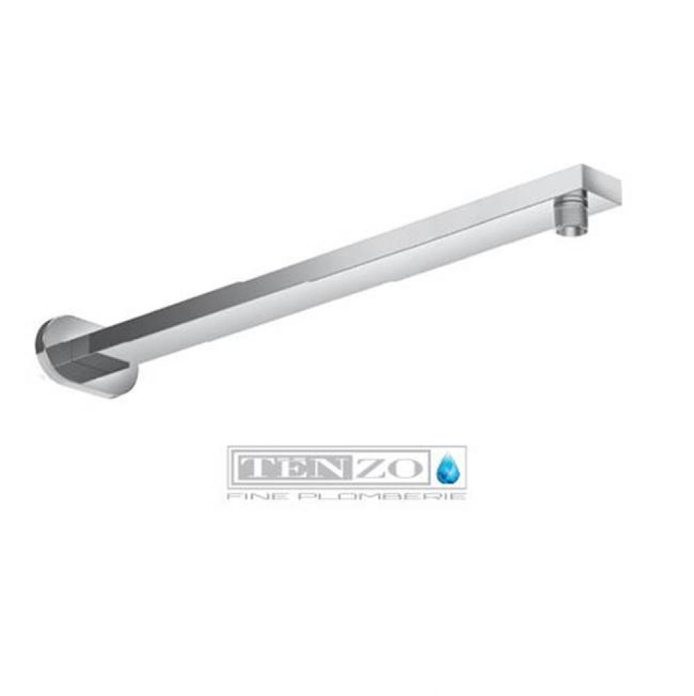 shower arm wall mount 38cm [15in] brass chrome