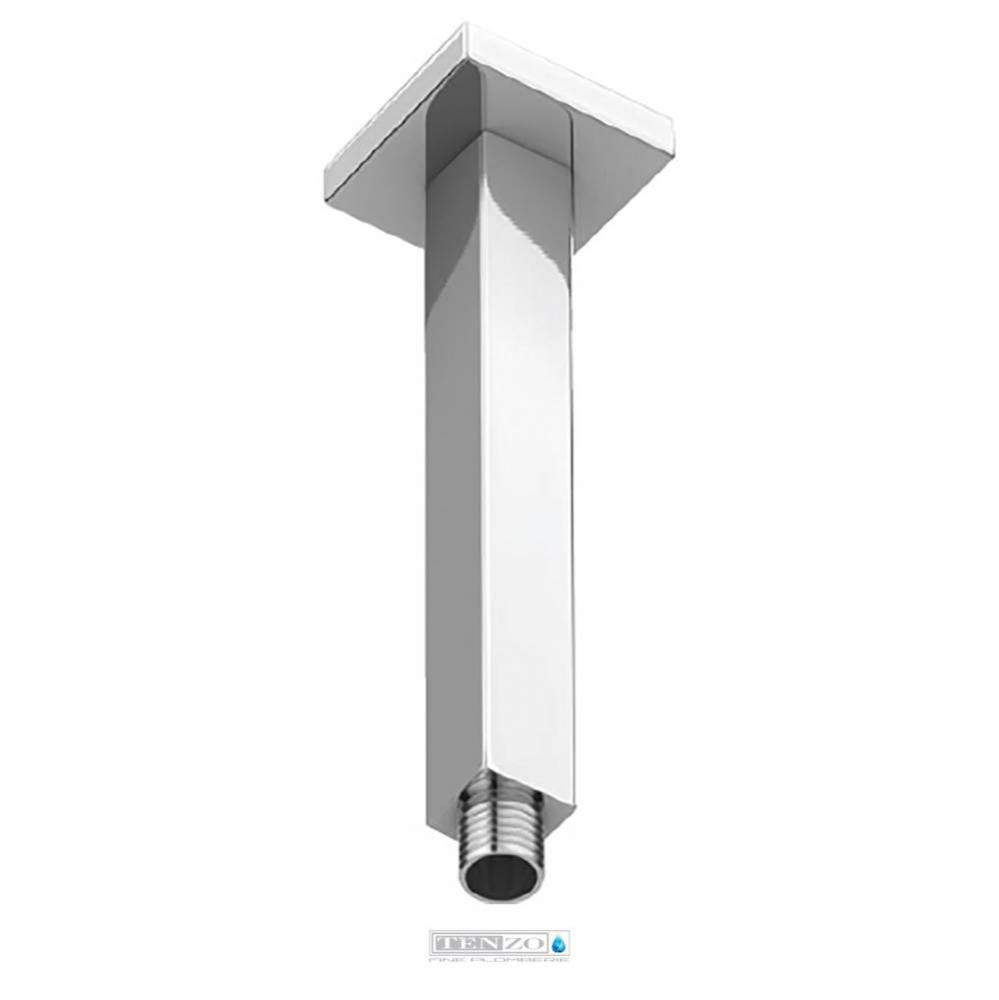 Shwr arm ceiling square 20cm (8in) chrome