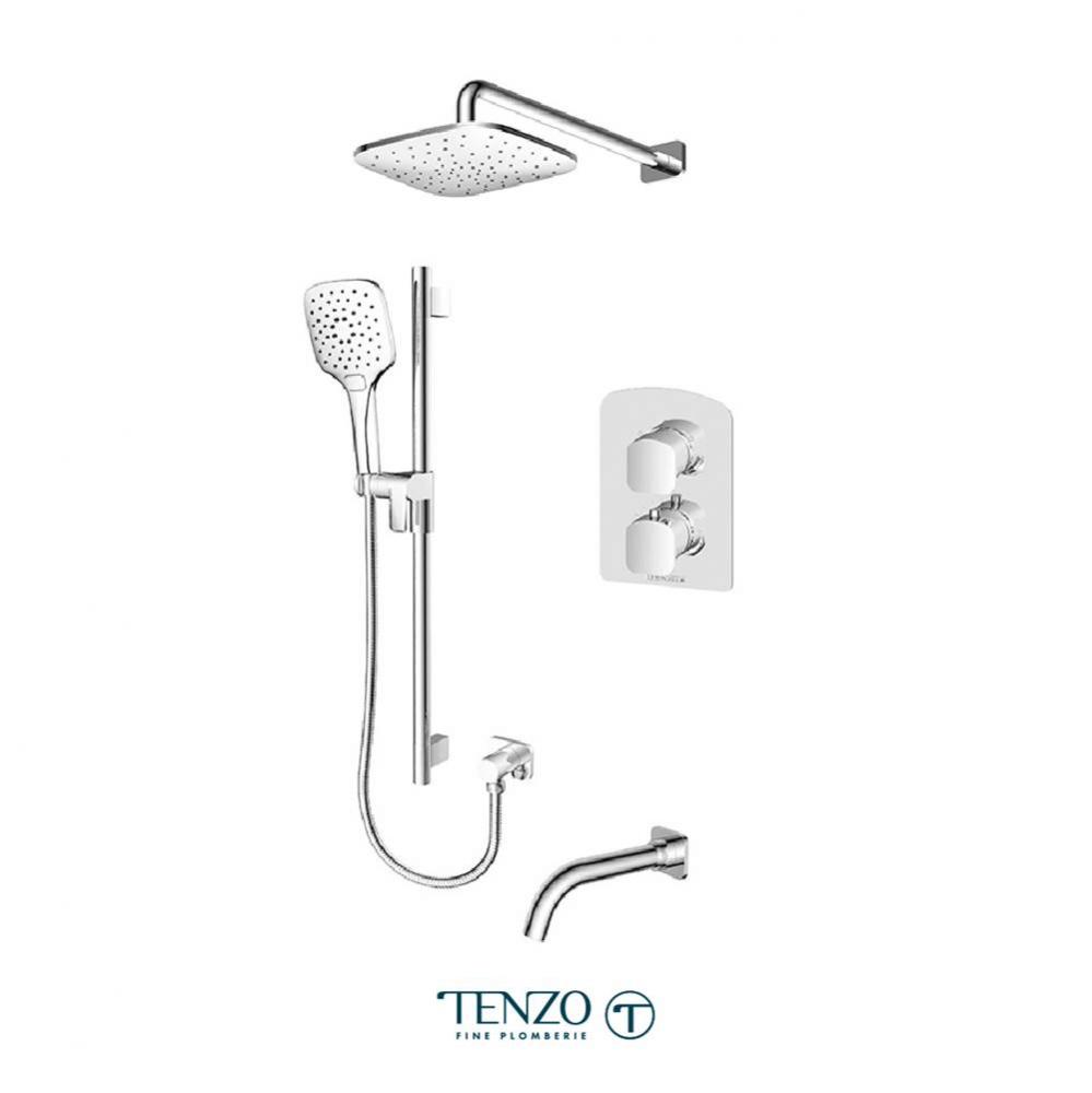 Delano T-Box kit 3 functions thermo chrome finish