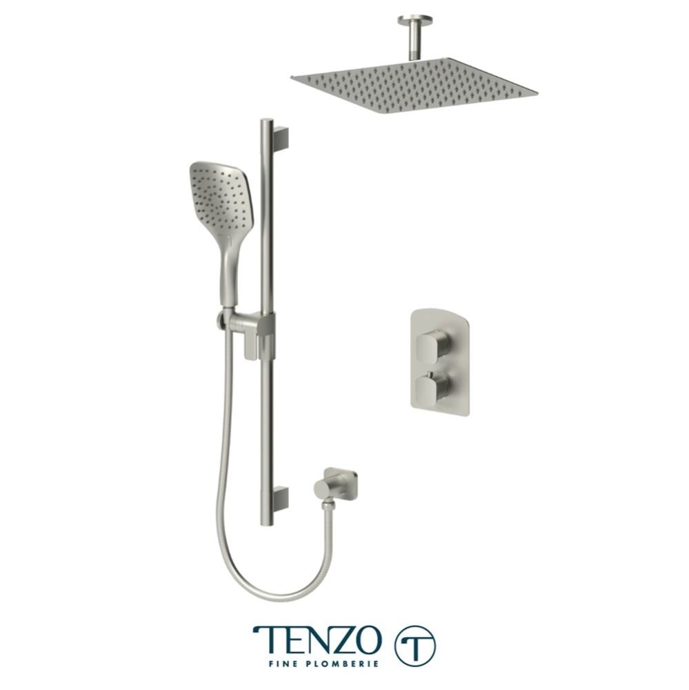 Delano T-Box kit 2 functions thermo nickel finish