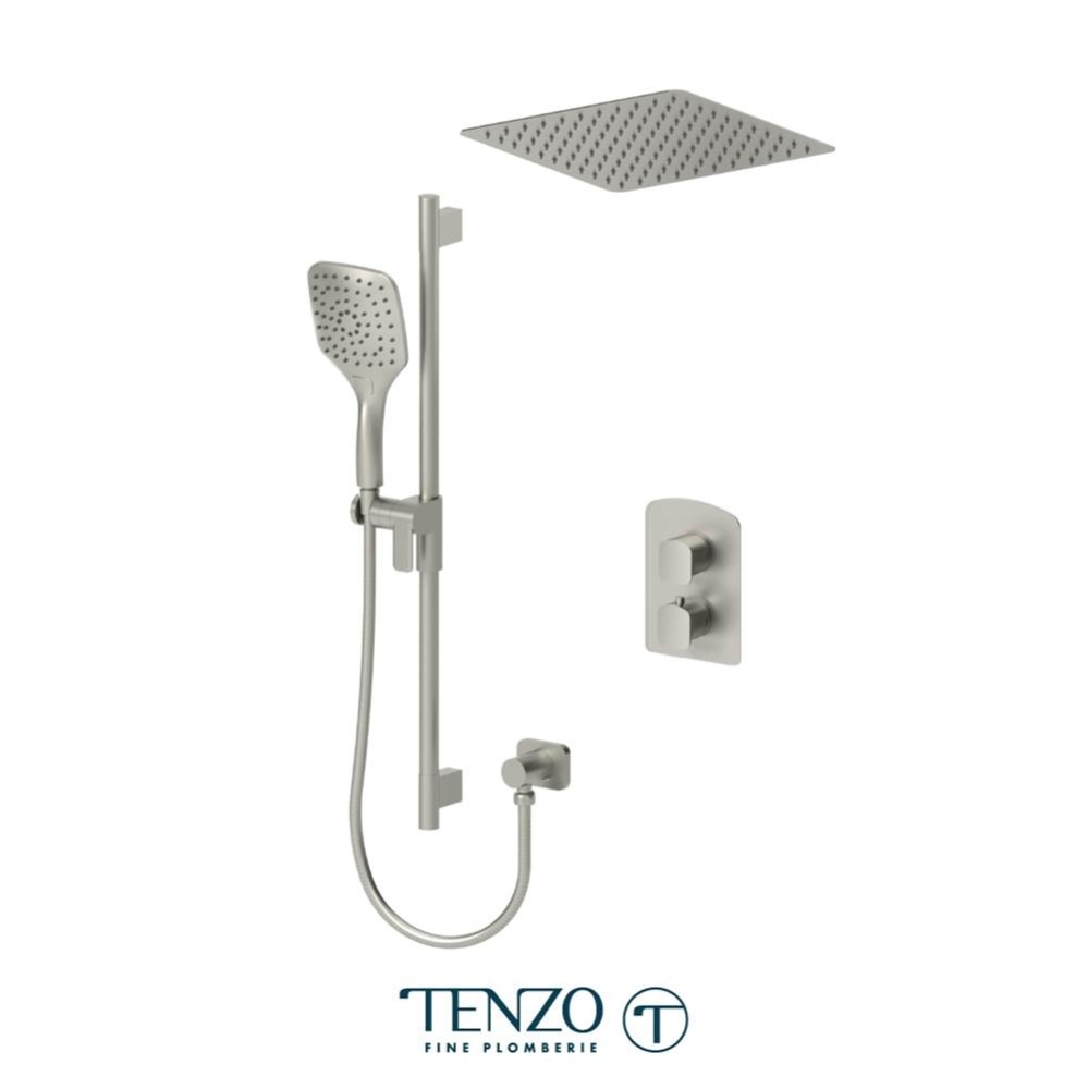 Delano T-Box kit 2 functions thermo nickel finish