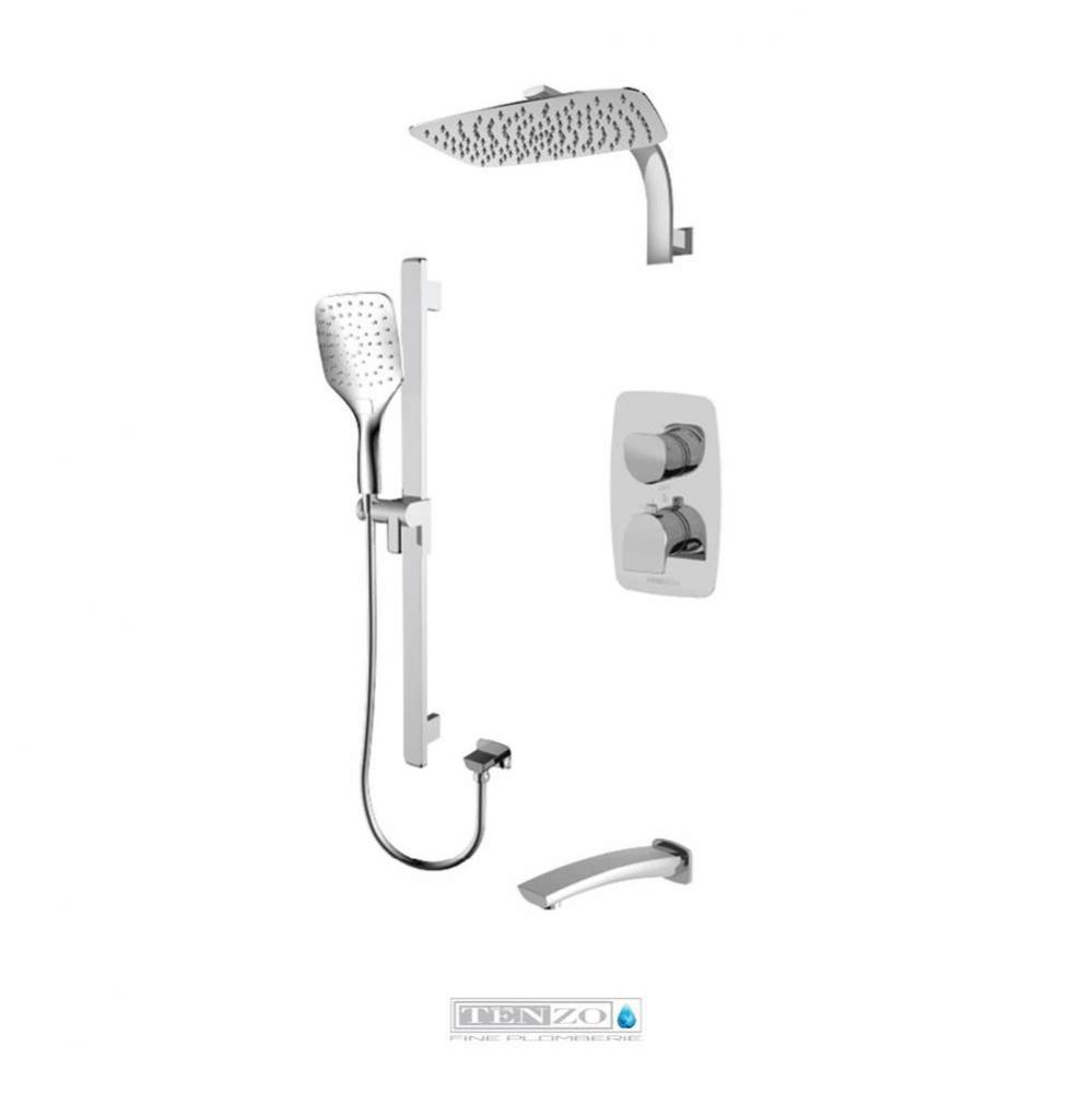 Nuevo T-Box Kit 3 Functions Thermo Chrome Finish