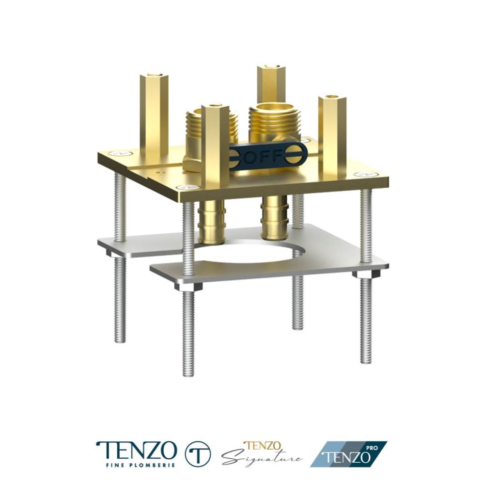 Rough in for freestanding Faucet (R-51) with PEX connection