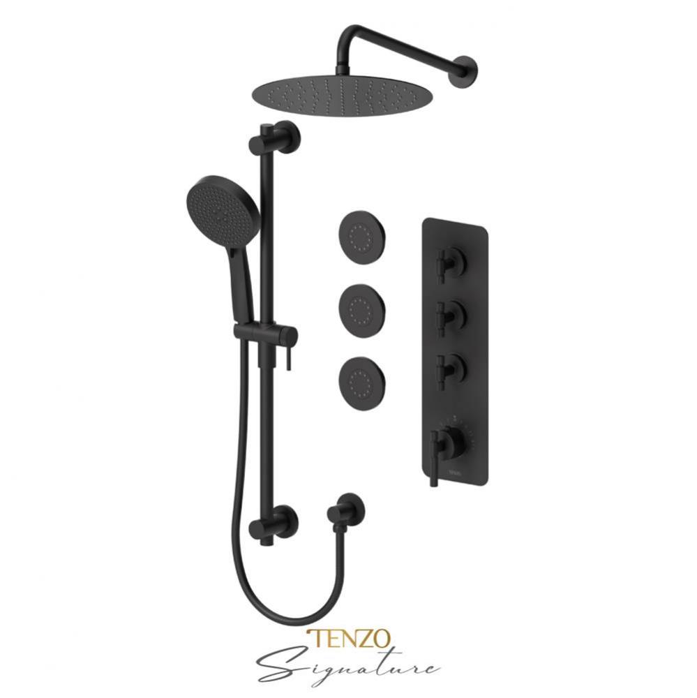 Extenza valve 3 fcts thermo Bellacio-F matte black