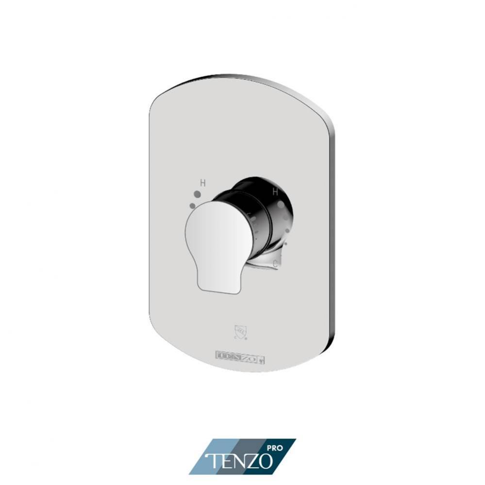 Trim for Galia SMART-TRIM valve pressure balance 2 rotary functions chrome