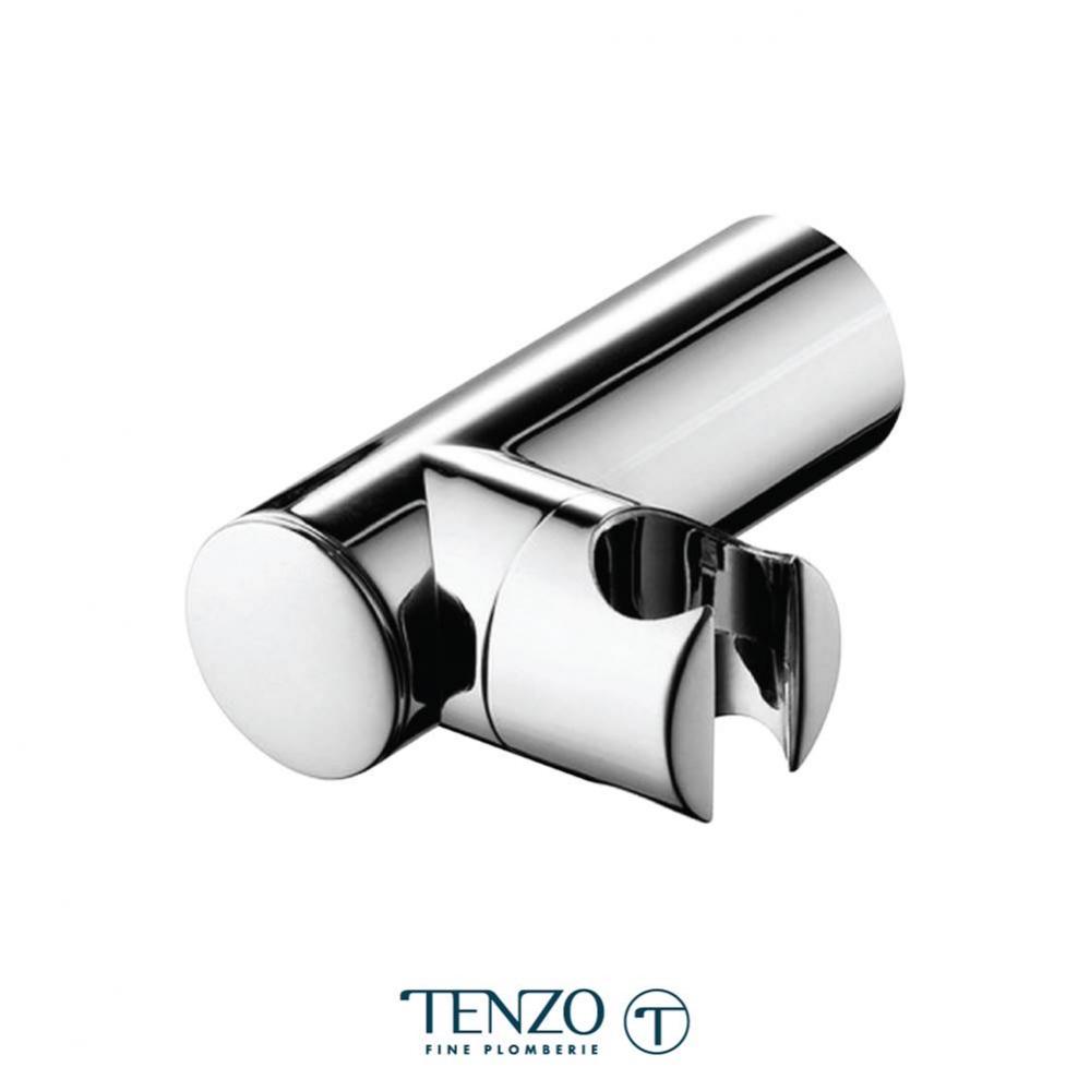 Wall mount hand shwr tilting holder brass chrome