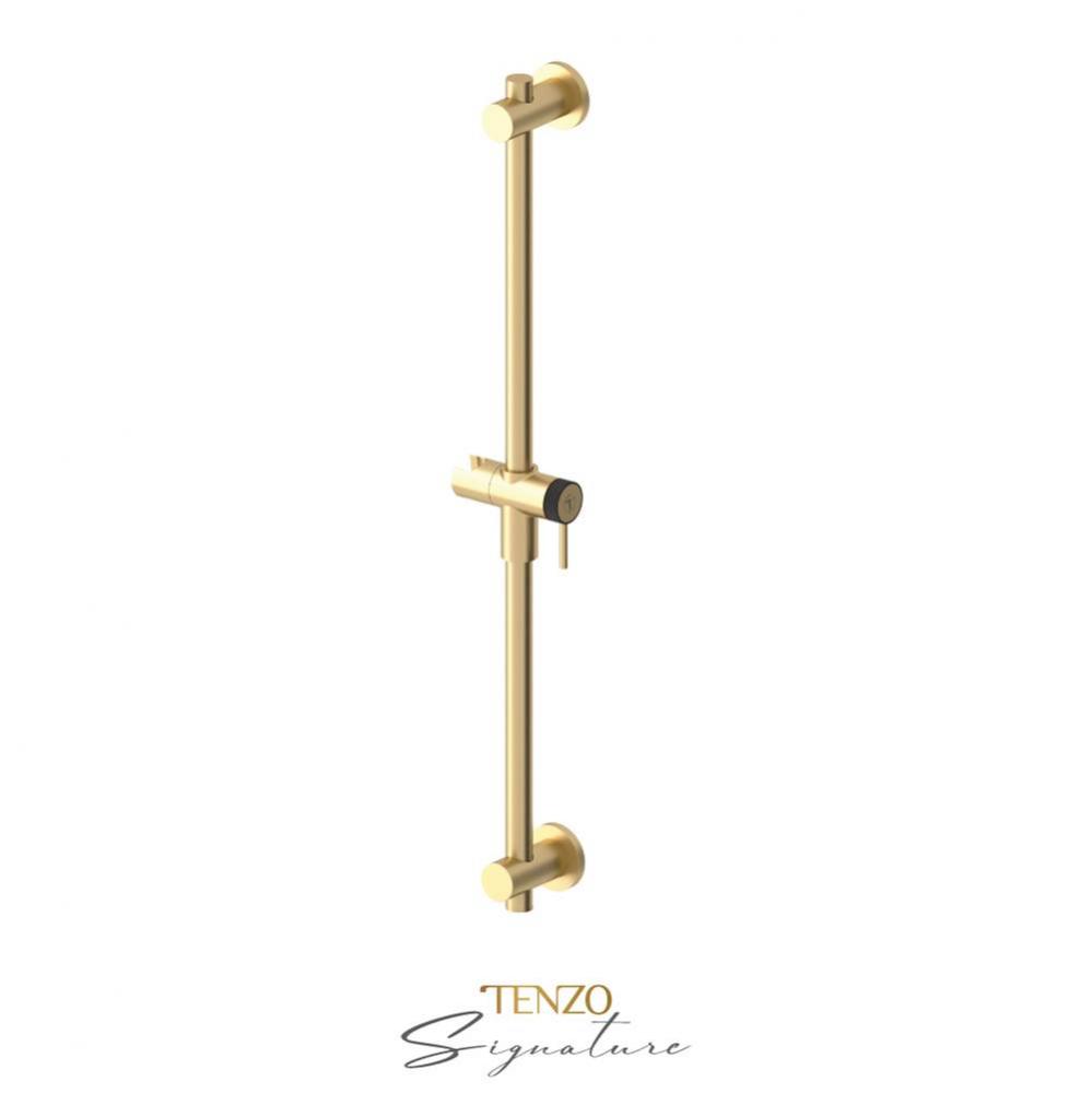 Sliding bar Bellacio-F brushed gold/ matte black
